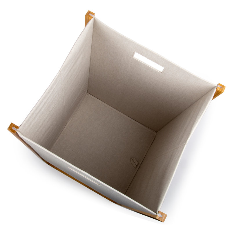 Rebrilliant Bamboo Sleek Laundry Hamper & Reviews Wayfair